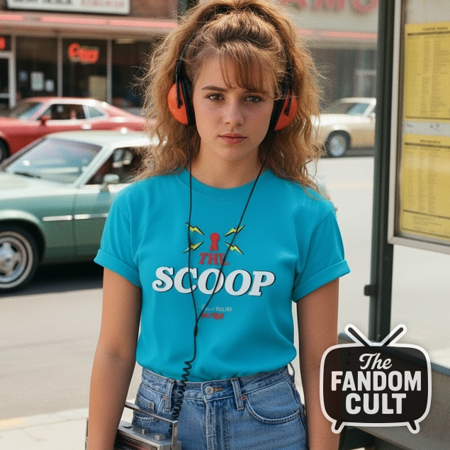 The Scoop T-Shirt - WSQK The Squawk - Inspired by Stranger Things