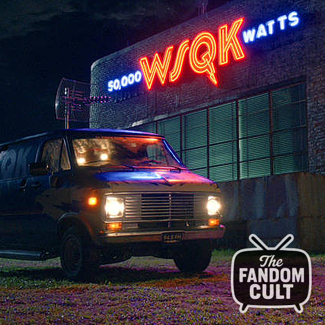 WSQK 94.5 FM The Squawk Van Vanity License Plate - Inspired by Stranger Things