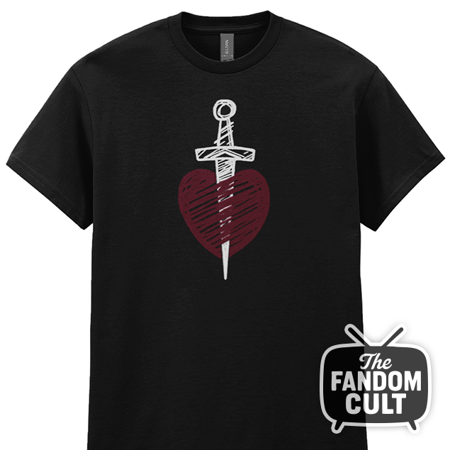 Dagger Heart T-Shirt - Nikki Baxter Cosplay - Inspired by Tales of 85