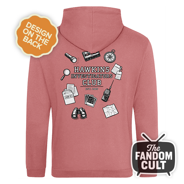 Hawkins Investigators Club Evidence Hoodie - Inspired by Tales from '85
