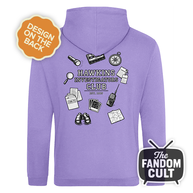 Hawkins Investigators Club Evidence Hoodie - Inspired by Tales from '85