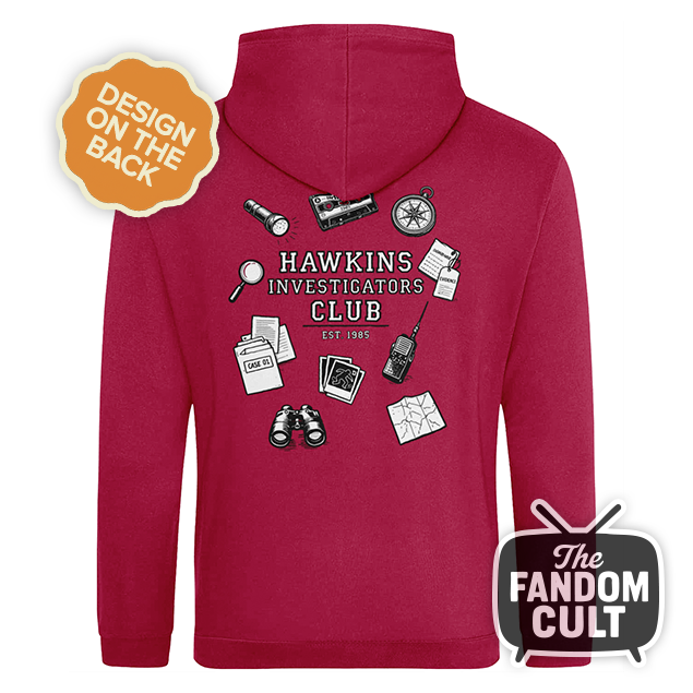Hawkins Investigators Club Evidence Hoodie - Inspired by Tales from '85