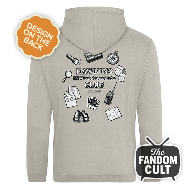 Hawkins Investigators Club Evidence Hoodie - Inspired by Tales from '85