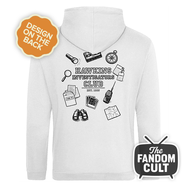 Hawkins Investigators Club Evidence Hoodie - Inspired by Tales from '85