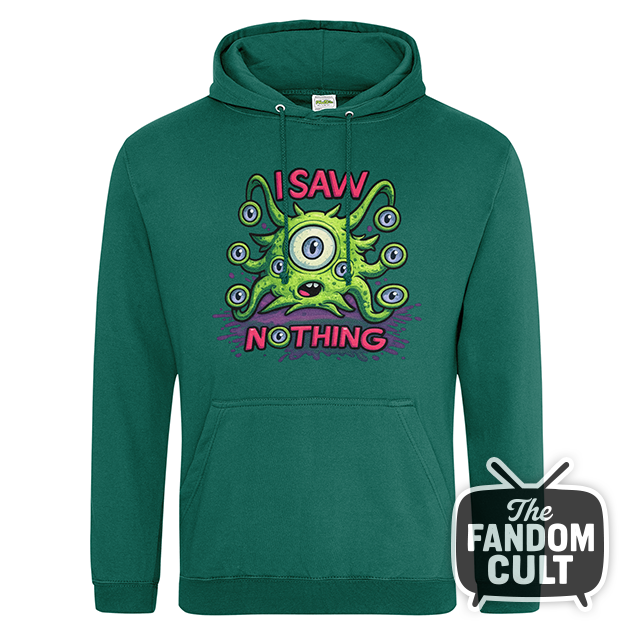 I Saw Nothing Monster Hoodie - Dustin Henderson - Inspired by Tales from 85