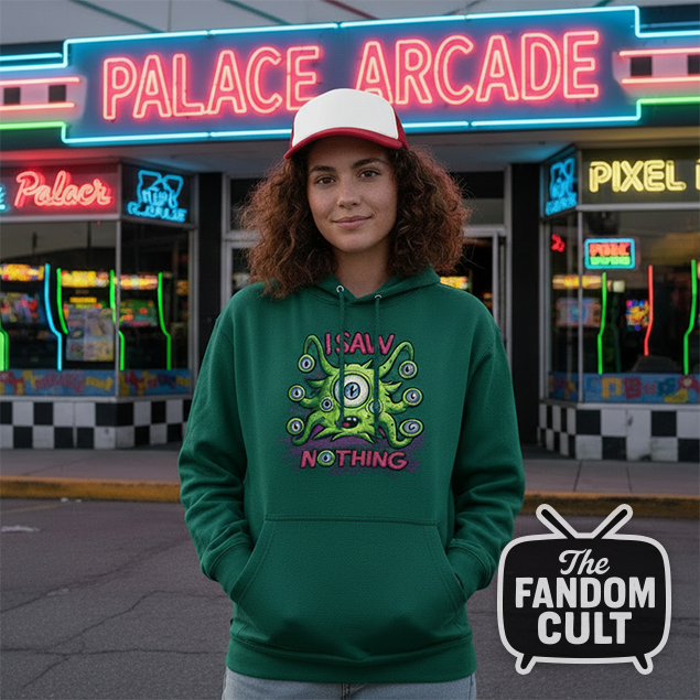 I Saw Nothing Monster Hoodie - Dustin Henderson - Inspired by Tales from 85