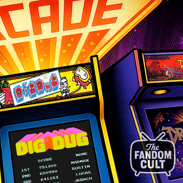 Arcade High Score Dig Dug Mad Max T-Shirt - Inspired by Tales from 85