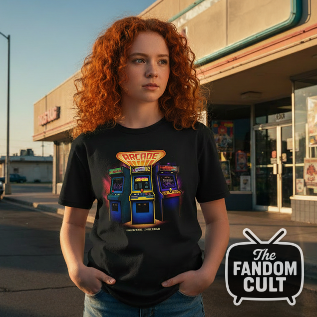 Arcade High Score Dig Dug Mad Max T-Shirt - Inspired by Tales from 85