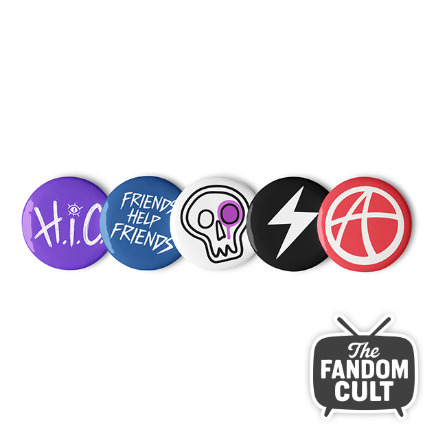 Hawkins Investigators Club Metal Button Pins - Nikki Baxter Cosplay - Inspired by Tales from 85