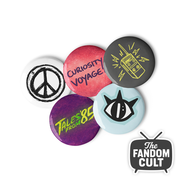 Tales from 85 Metal Button Pins - Inspired by Tales from 85