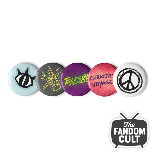 Tales from 85 Metal Button Pins - Inspired by Tales from 85