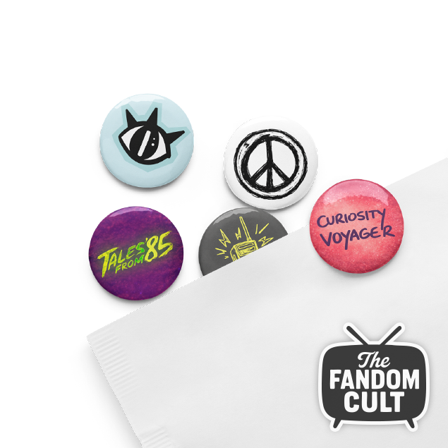 Tales from 85 Metal Button Pins - Inspired by Tales from 85