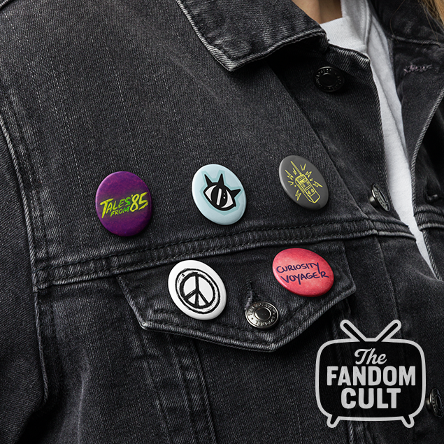 Tales from 85 Metal Button Pins - Inspired by Tales from 85
