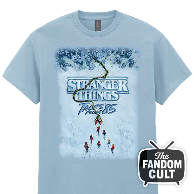 Tales from '85 Light Blue Snow T-Shirt