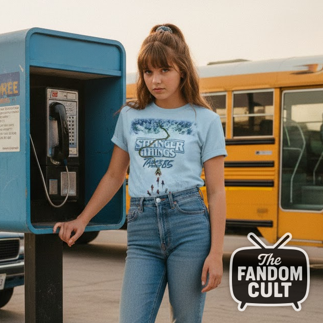 Tales from '85 Light Blue Snow T-Shirt